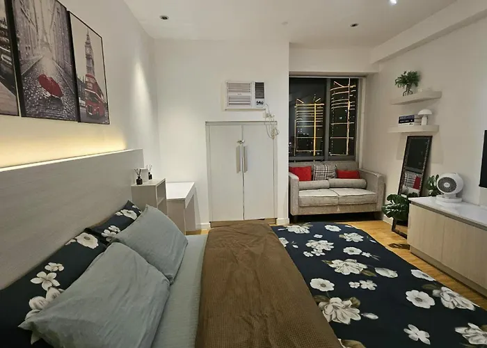 Apartment Bright Comfy W/wifi Near Makati/manila/philippines